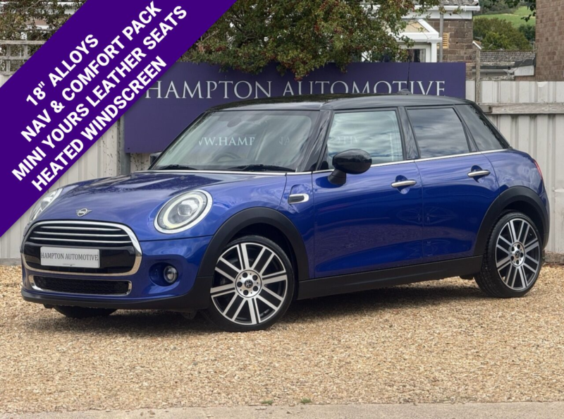 2020 MINI Hatch 1.5 Cooper Exclusive Hatchback 5dr Petrol Steptronic Euro 6 (s/s) (136 Ps) in Blue — image 1