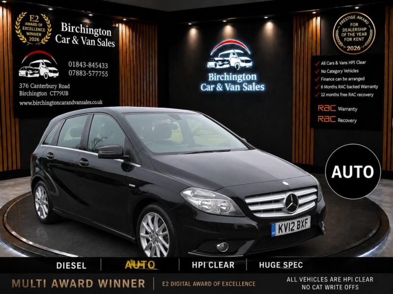 2012 Mercedes-Benz B Class 1.6 B180 Blueefficiency Se in Black — image 1