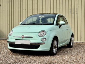 2014 Fiat 500 1.2 Lounge Euro 6 (s/s) 3dr in Green — image 3