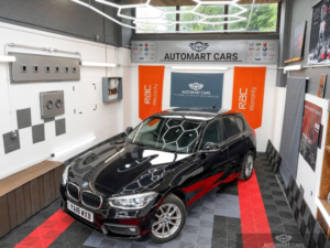 2018 BMW 1 Series 1.5 116d Se Business Euro 6 (s/s) 5dr in Black — image 3