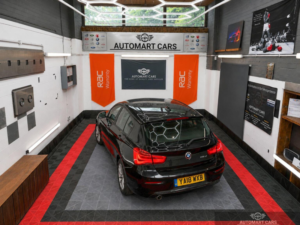 2018 BMW 1 Series 1.5 116d Se Business Euro 6 (s/s) 5dr in Black — image 4