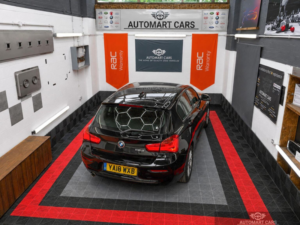2018 BMW 1 Series 1.5 116d Se Business Euro 6 (s/s) 5dr in Black — image 6