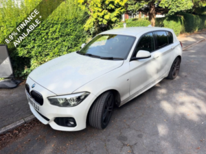 2017 BMW 1 Series 2.0 118d M Sport Shadow Edition Hatchback 5dr Diesel Manual Euro 6 (s/s) (150 Ps) in White — image 2