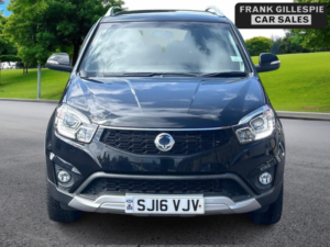 2016 Ssangyong Korando 2.2d Elx 4WD Euro 6 5dr in Black — image 5