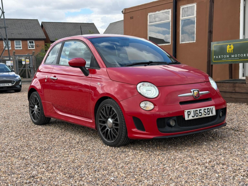 2015 Abarth 500 1.4 T-Jet Auto Euro 5 3dr in Red — image 1