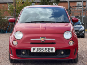 2015 Abarth 500 1.4 T-Jet Auto Euro 5 3dr in Red — image 2