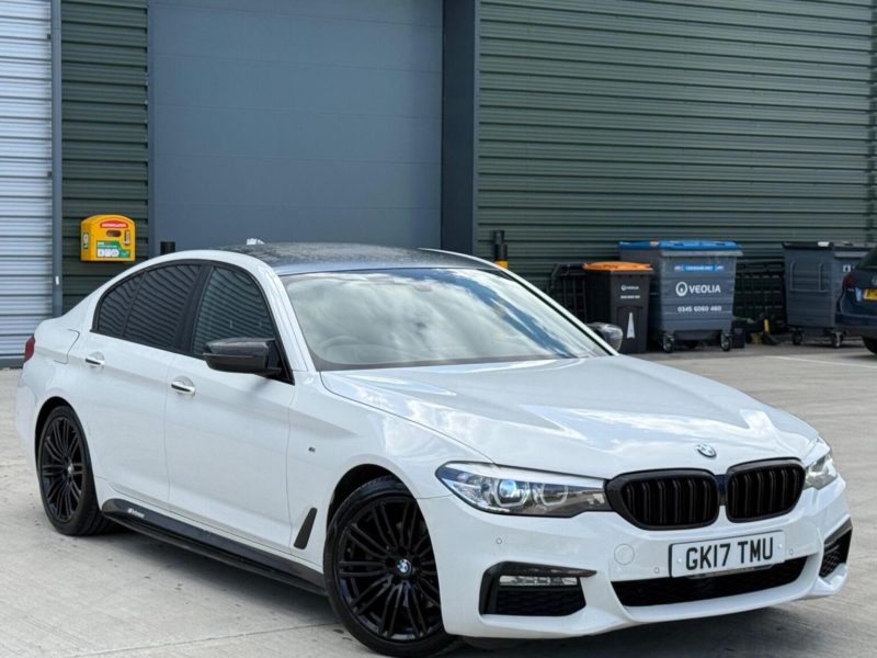 2017 BMW 5 Series 2.0 520d M Sport Auto Xdrive Euro 6 (s/s) 4dr in White — image 1