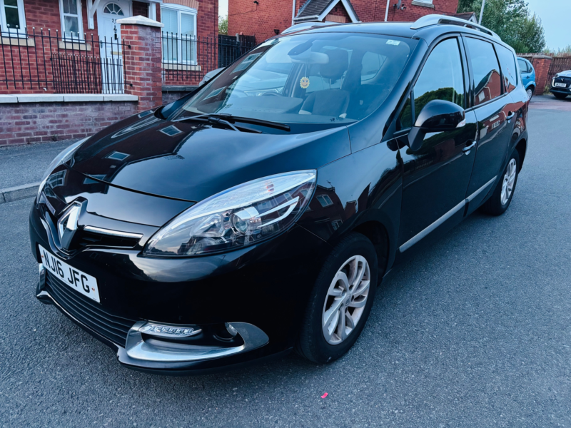 2016 Renault Grand Scenic 1.5 Dci Dynamique Nav MPV 5dr Diesel Auto Euro 6 (110 Ps) in Black — image 1