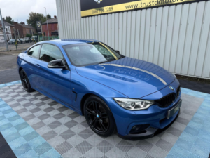 2015 BMW 4 Series 2.0 420i M Sport Euro 6 (s/s) 2dr in Blue — image 4
