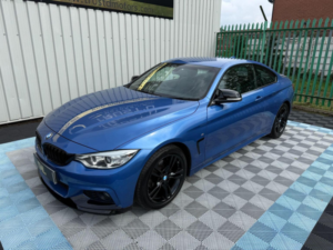 2015 BMW 4 Series 2.0 420i M Sport Euro 6 (s/s) 2dr in Blue — image 6