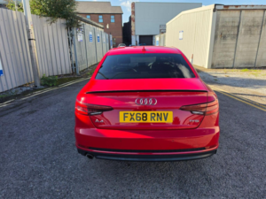 2018 Audi A4 1.4 Tfsi Black Edition S Tronic Euro 6 (s/s) 4dr in Red — image 5