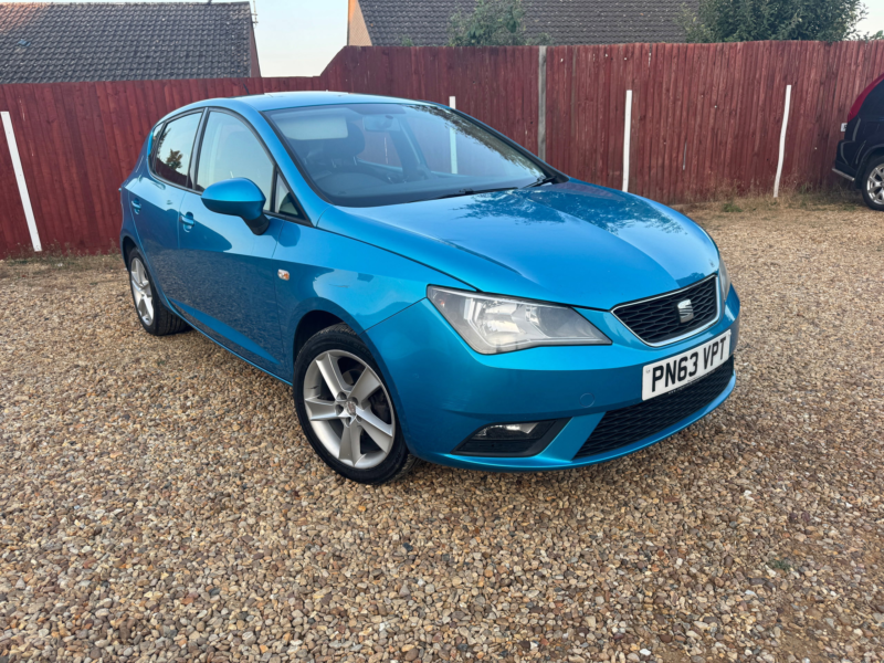 2013 SEAT Ibiza 1.4 Toca Hatchback 5dr Petrol Manual Euro 5 (85 Ps) in Blue — image 1
