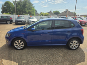 2013 Volkswagen Polo 1.2 Match Hatchback 5dr Petrol Manual Euro 5 (70 Ps) in Blue — image 4