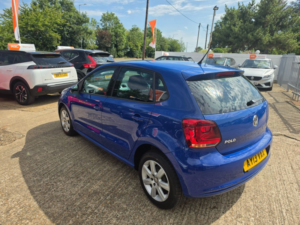 2013 Volkswagen Polo 1.2 Match Hatchback 5dr Petrol Manual Euro 5 (70 Ps) in Blue — image 5