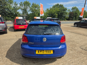 2013 Volkswagen Polo 1.2 Match Hatchback 5dr Petrol Manual Euro 5 (70 Ps) in Blue — image 6
