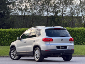 2012 Volkswagen Tiguan 2.0 Tdi Bluemotion Tech Se DSG 4WD Euro 5 (s/s) 5dr in Silver — image 5