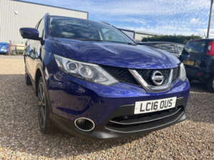 2016 Nissan Qashqai 1.2 Dig-T Tekna in Blue — image 2