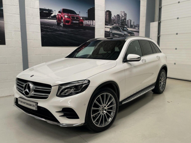 2019 Mercedes-Benz Glc 2.0 Glc250 Amg Line (premium) G-Tronic+ 4matic Euro 6 (s/s) 5dr in White — image 1