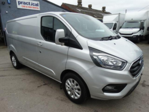 2021 Ford Transit Custom 2.0 300 Ecoblue Limited L2 H1 Euro 6 (s/s) 5dr in Silver — image 3