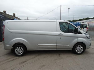 2021 Ford Transit Custom 2.0 300 Ecoblue Limited L2 H1 Euro 6 (s/s) 5dr in Silver — image 5