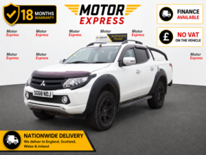 2018 Mitsubishi L200 2.4 Di-D Dc Barbarian in White — image 3
