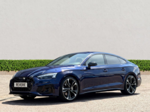 2023 Audi A5 2.0 Tdi 40 Black Edition Sportback 5dr Diesel S Tronic Quattro Euro 6 (s/s) (204 Ps) in Blue — image 3