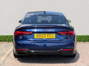 2023 Audi A5 2.0 Tdi 40 Black Edition Sportback 5dr Diesel S Tronic Quattro Euro 6 (s/s) (204 Ps) in Blue — image 6