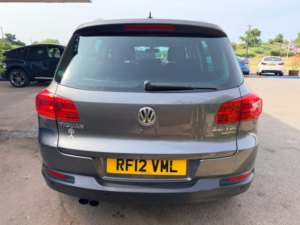 2012 Volkswagen Tiguan 2.0 Tdi Bluemotion Tech Se SUV 5dr Diesel Manual 2WD Euro 5 (s/s) (140 Ps) in Grey — image 3