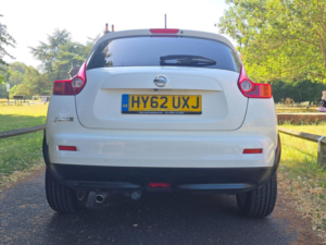 2012 Nissan Juke 1.6 Acenta Premium Euro 5 (s/s) 5dr in White — image 6