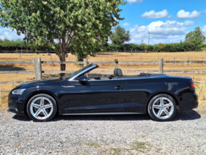 2017 Audi A5 Cabriolet 2.0 Tfsi S Line in Black — image 2
