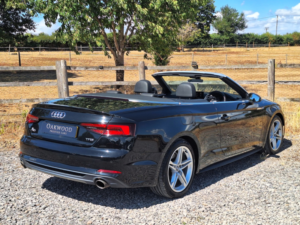 2017 Audi A5 Cabriolet 2.0 Tfsi S Line in Black — image 3