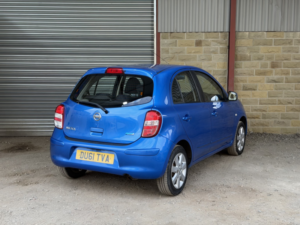 2011 Nissan Micra 1.2 12v Acenta in Blue — image 5