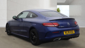 2019 Mercedes-Benz C Class 2.0 C300d Amg Line (premium) Coupe 2dr Diesel G-Tronic+ Euro 6 (s/s) (245 Ps) in Blue — image 3