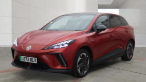 2023 MG Mg4 64kwh Trophy Long Range Hatchback 5dr Electric Auto (203 Ps) in Red — image 2