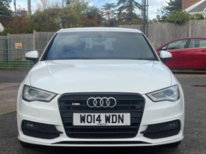 2014 Audi A3 1.6 Tdi S Line Sportback Euro 6 (s/s) 5dr in White — image 2