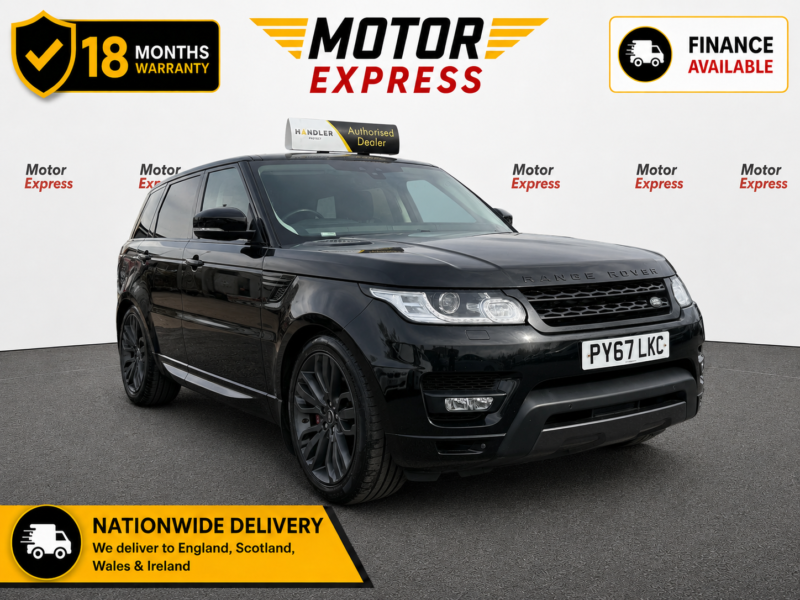 2017 Land Rover Range Rover Sport 3.0 Sd V6 Hse Dynamic in Black — image 1