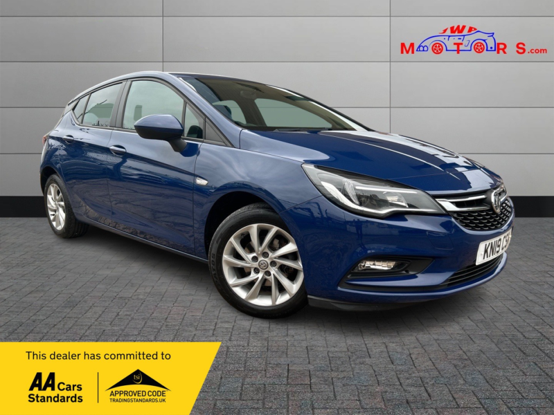 2019 Vauxhall Astra 1.0 I Turbo Ecotec Tech Line Nav in Blue — image 1