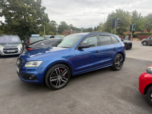 2016 Audi Sq5 3.0 Bitdi V6 Plus SUV 5dr Diesel Tiptronic Quattro Euro 6 (s/s) (340 Ps) in Blue — image 2