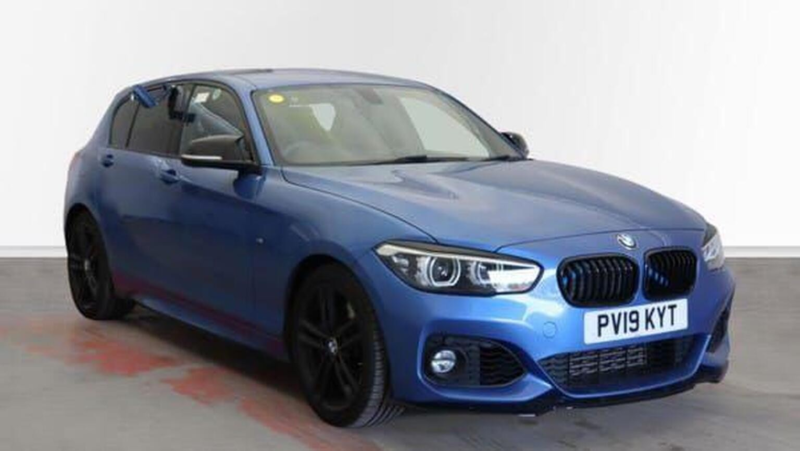 2019 BMW 1 Series 1.5 118i Gpf M Sport Shadow Edition Auto Euro 6 (s/s) 5dr in Blue — image 1