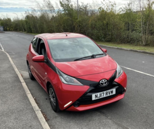 2017 Toyota Aygo 1.0 Vvt-I X-Play in Red — image 2