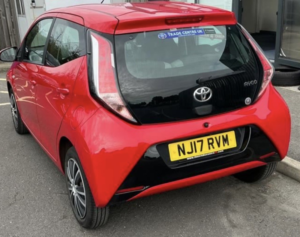 2017 Toyota Aygo 1.0 Vvt-I X-Play in Red — image 4