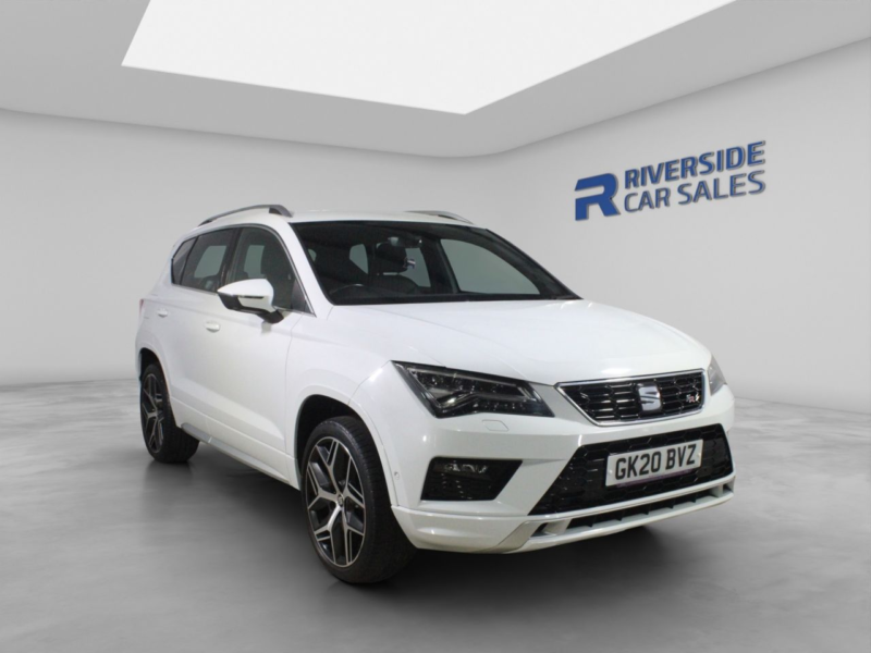 2020 SEAT Ateca 1.5 Tsi Evo Fr Sport SUV 5dr Petrol Manual Euro 6 (s/s) (150 Ps) in White — image 1