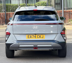 2024 Hyundai Kona 1.6 T-Gdi Ultimate SUV 5dr Petrol Manual Euro 6 (s/s) (138 Ps) in Grey — image 5