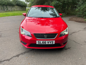 2016 SEAT Leon 1.2 Tsi Se Dynamic Technology Hatchback 5dr Petrol Manual Euro 6 (s/s) (110 Ps) in Red — image 3