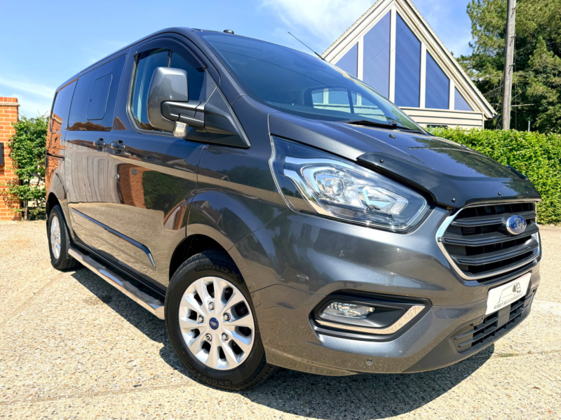 2018 Ford Transit Custom 2.0 300 Ecoblue Limited Crew Van Double Cab 5dr Diesel Manual L1 H1 Euro 6 (6 Seat) (130 Ps) in Grey — image 1