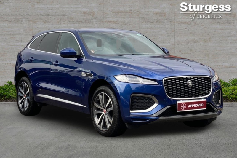 2021 Jaguar F-Pace 2.0 D200 Mhev R-Dynamic Se Auto AWD Euro 6 (s/s) 5dr in Blue — image 1