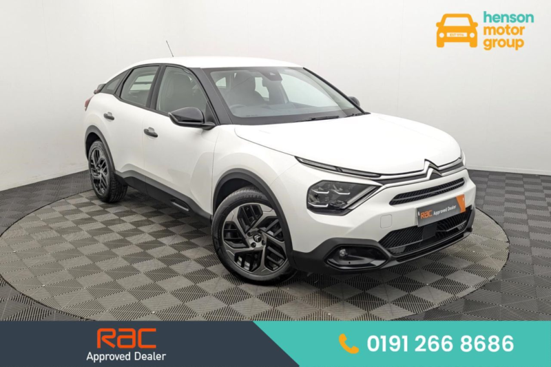 2023 Citroen C4 1.2 Puretech Sense Hatchback 5dr Petrol Manual Euro 6 (s/s) (100 Ps) in White — image 1