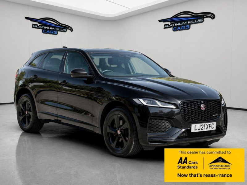 2021 Jaguar F-Pace 2.0 D200 Mhev R-Dynamic S Auto AWD Euro 6 (s/s) 5dr in Black — image 1