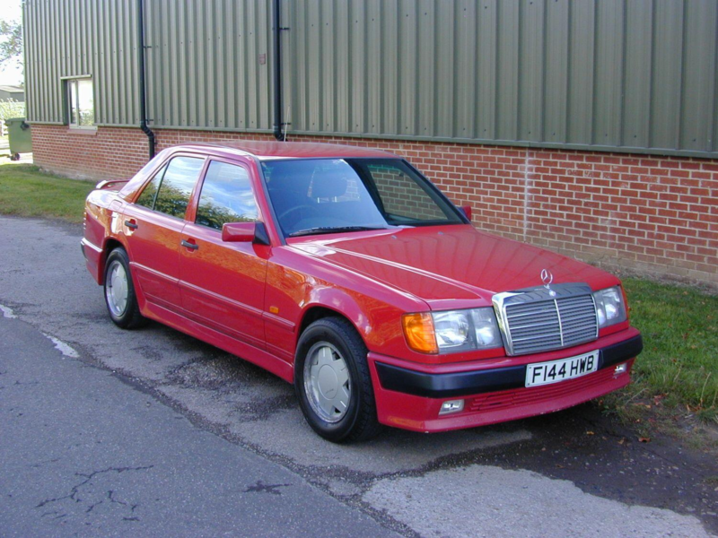 1989 Mercedes-Benz 230 Ref 8739 - Deposit Paid - Mercedes Benz W124 230e Automatic Saloon - Carat Duchatelet - Only 37k!! ( in Red — image 1