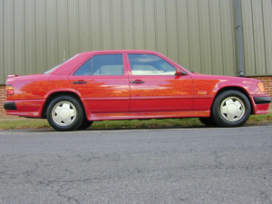 1989 Mercedes-Benz 230 Ref 8739 - Deposit Paid - Mercedes Benz W124 230e Automatic Saloon - Carat Duchatelet - Only 37k!! ( in Red — image 2